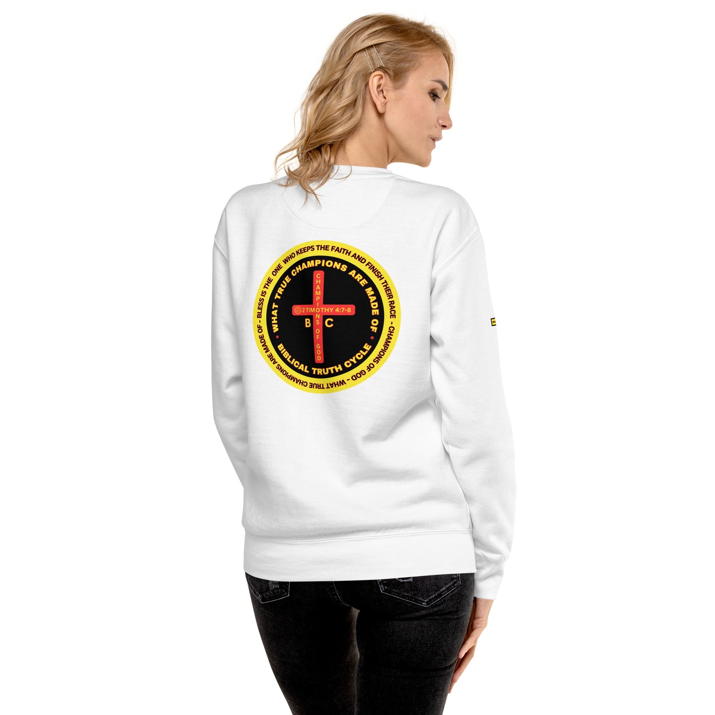 Biblical Truth Cycle - Champions of God Sweatshirt