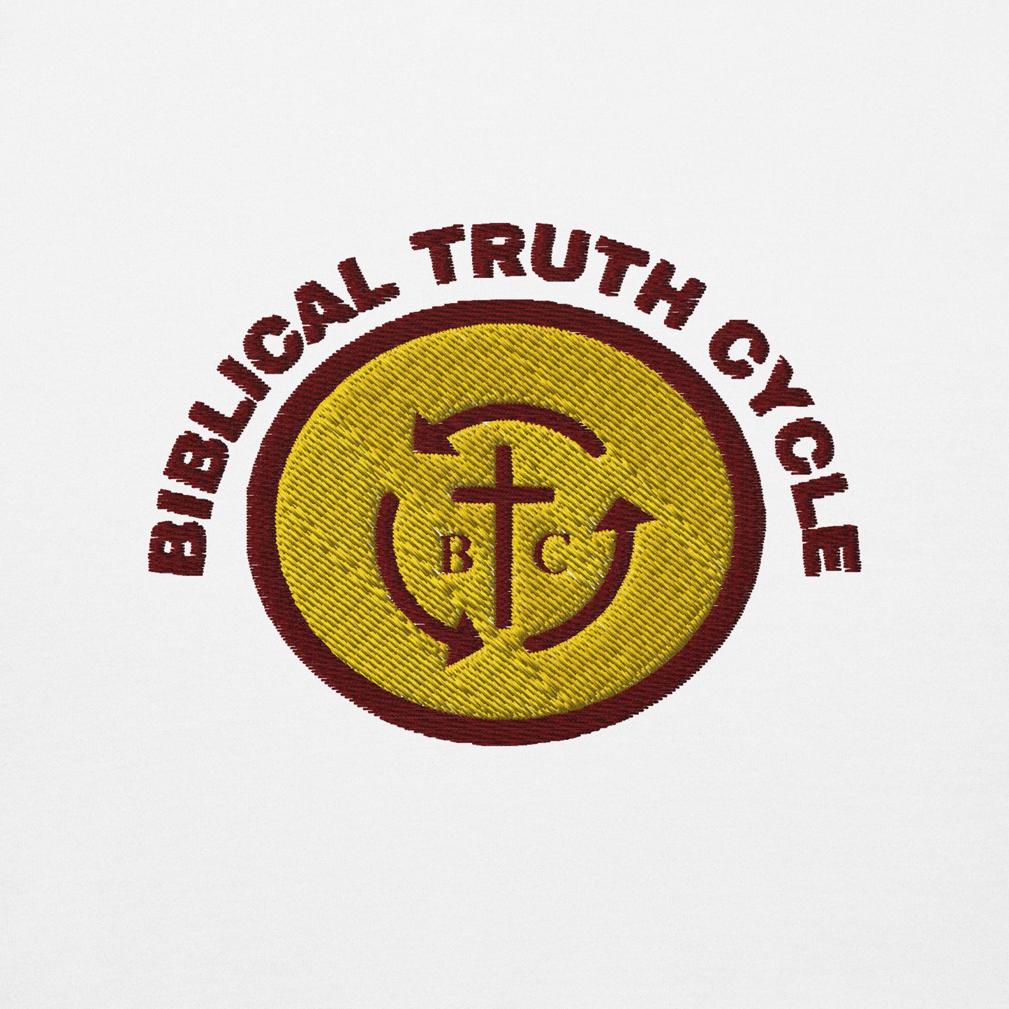 Biblical Truth Cycle - Embroidered Sweatshirt (Logo-NoSlo)