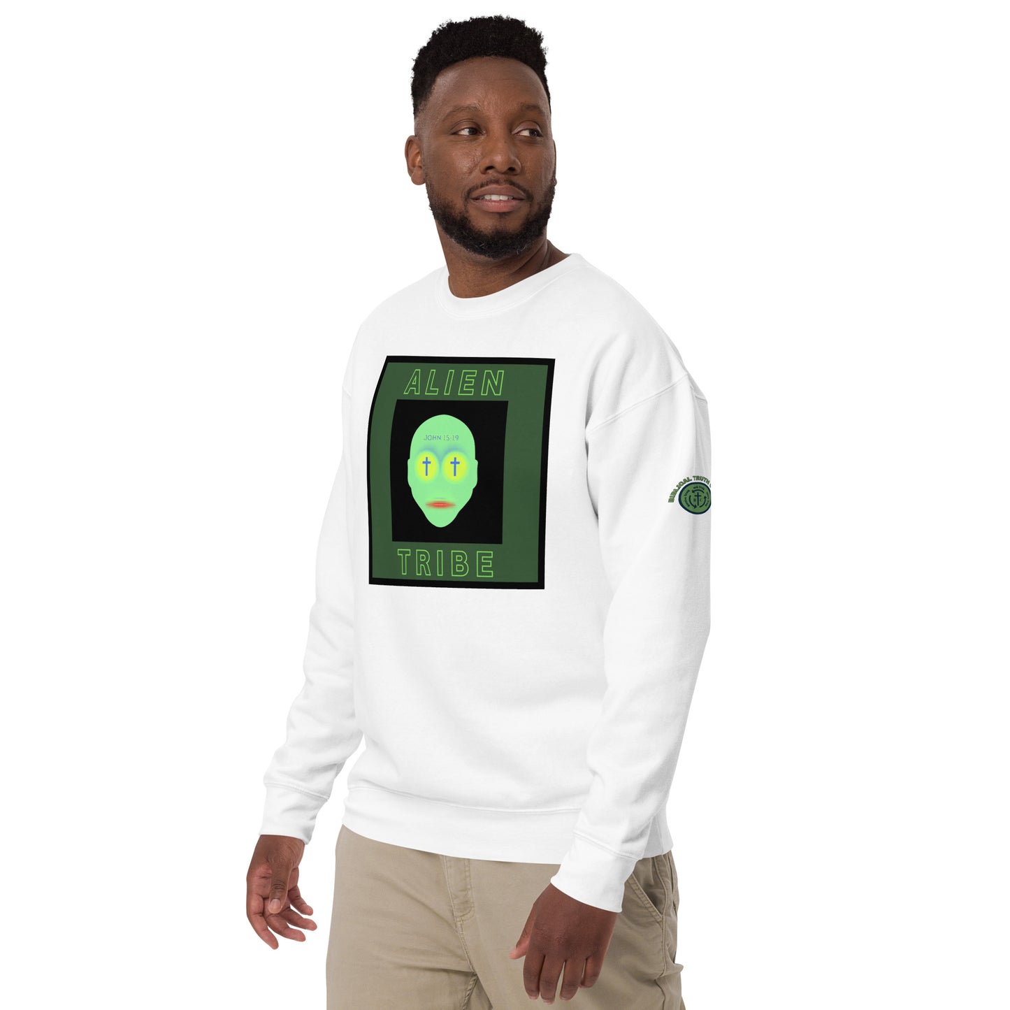 Biblical Truth Cycle - Premium Sweatshirt (Alien Tribe)