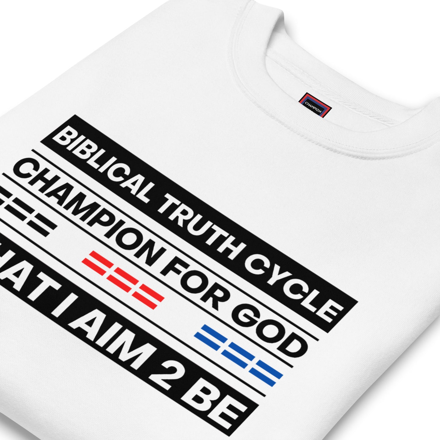 Champion For God - Sweatshirt (W.I.A.2.B.)