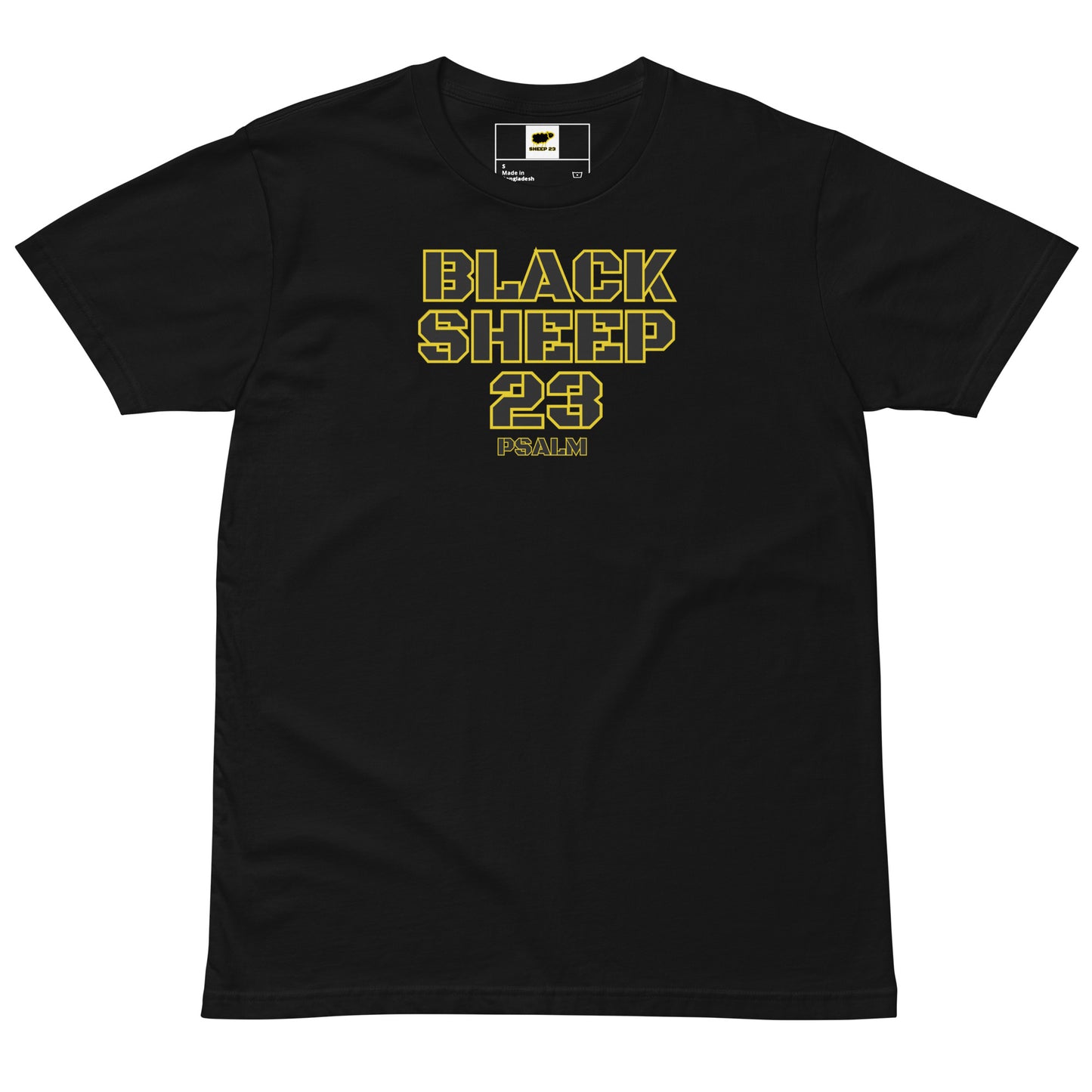 Sheep 23 - Premium T-Shirt (Black Sheep)