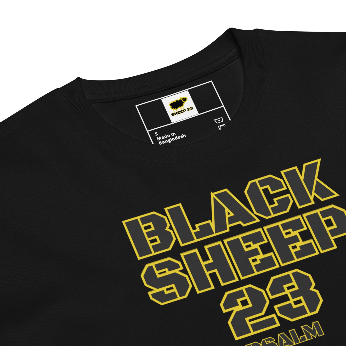 Sheep 23 - Premium T-Shirt (Black Sheep)