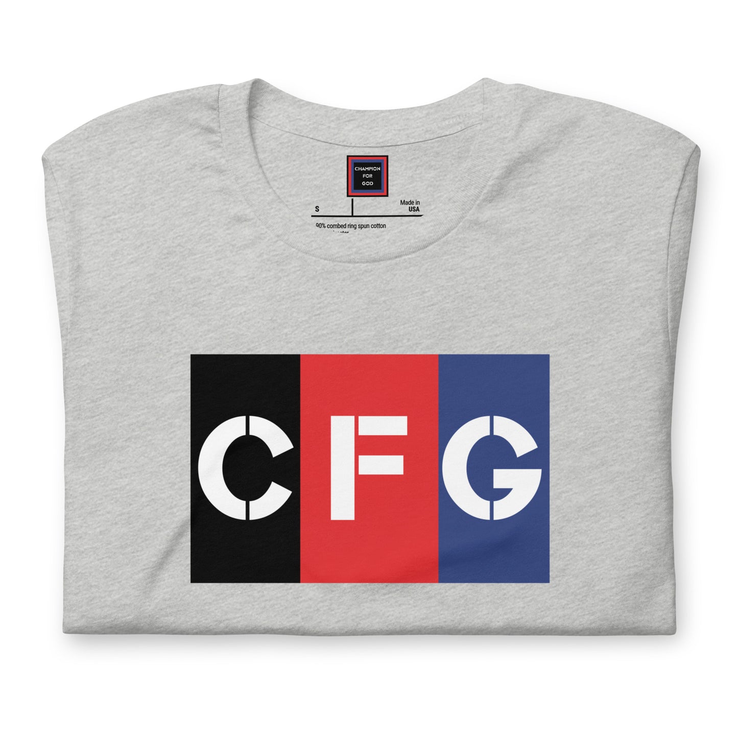 Champion For God - Staple T-Shirt (Logo)