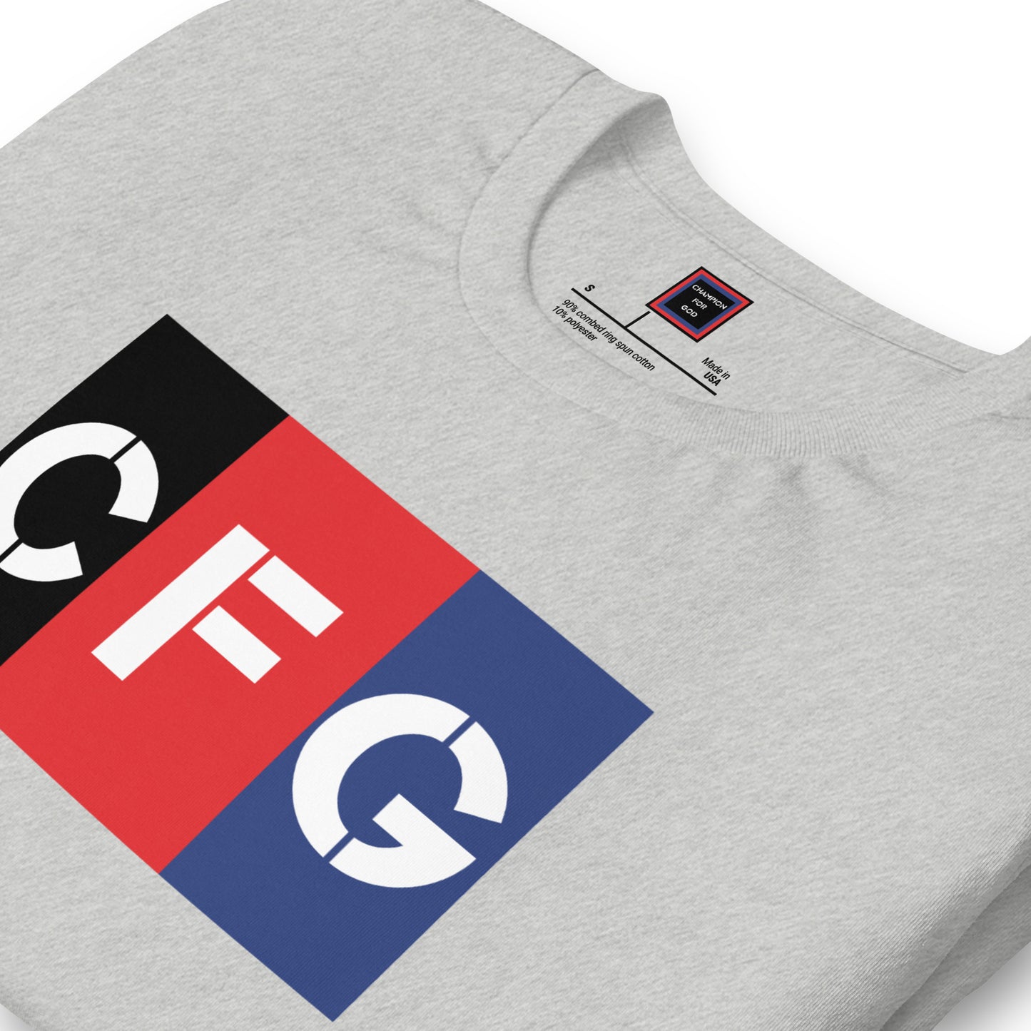 Champion For God - Staple T-Shirt (Logo)