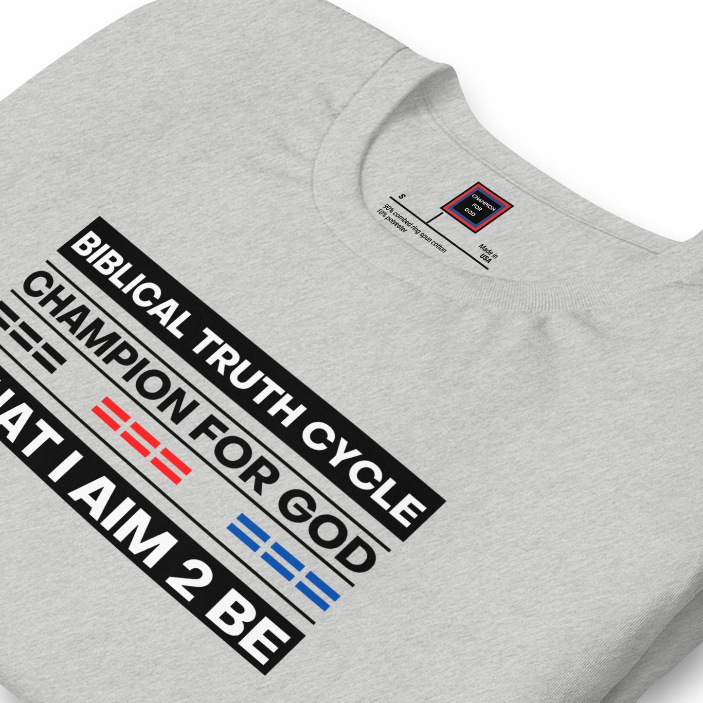 Champion For God - Staple T-Shirt (W.I.A.2.B.)