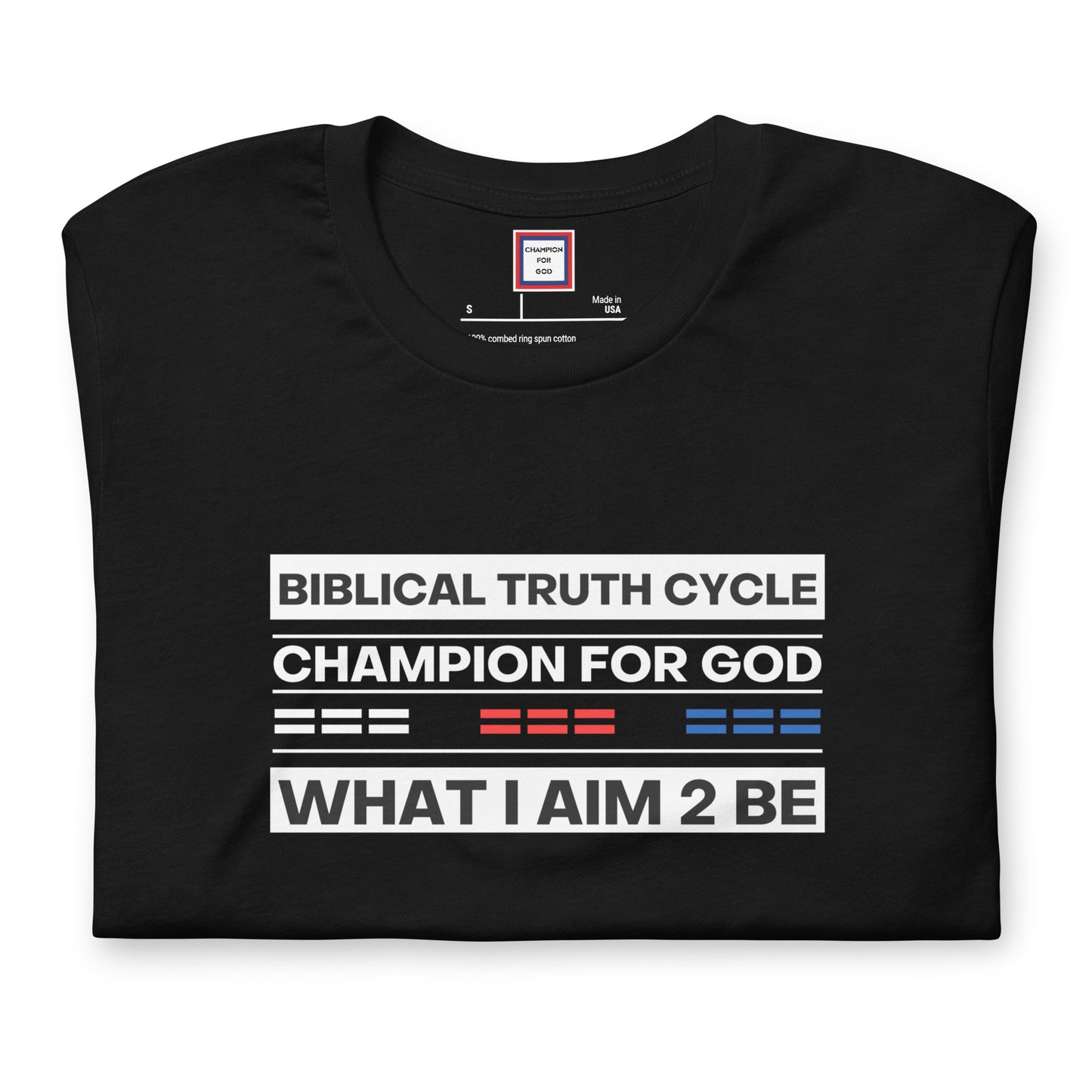 Champion For God - Staple T-Shirt (W.I.A.2.B.)