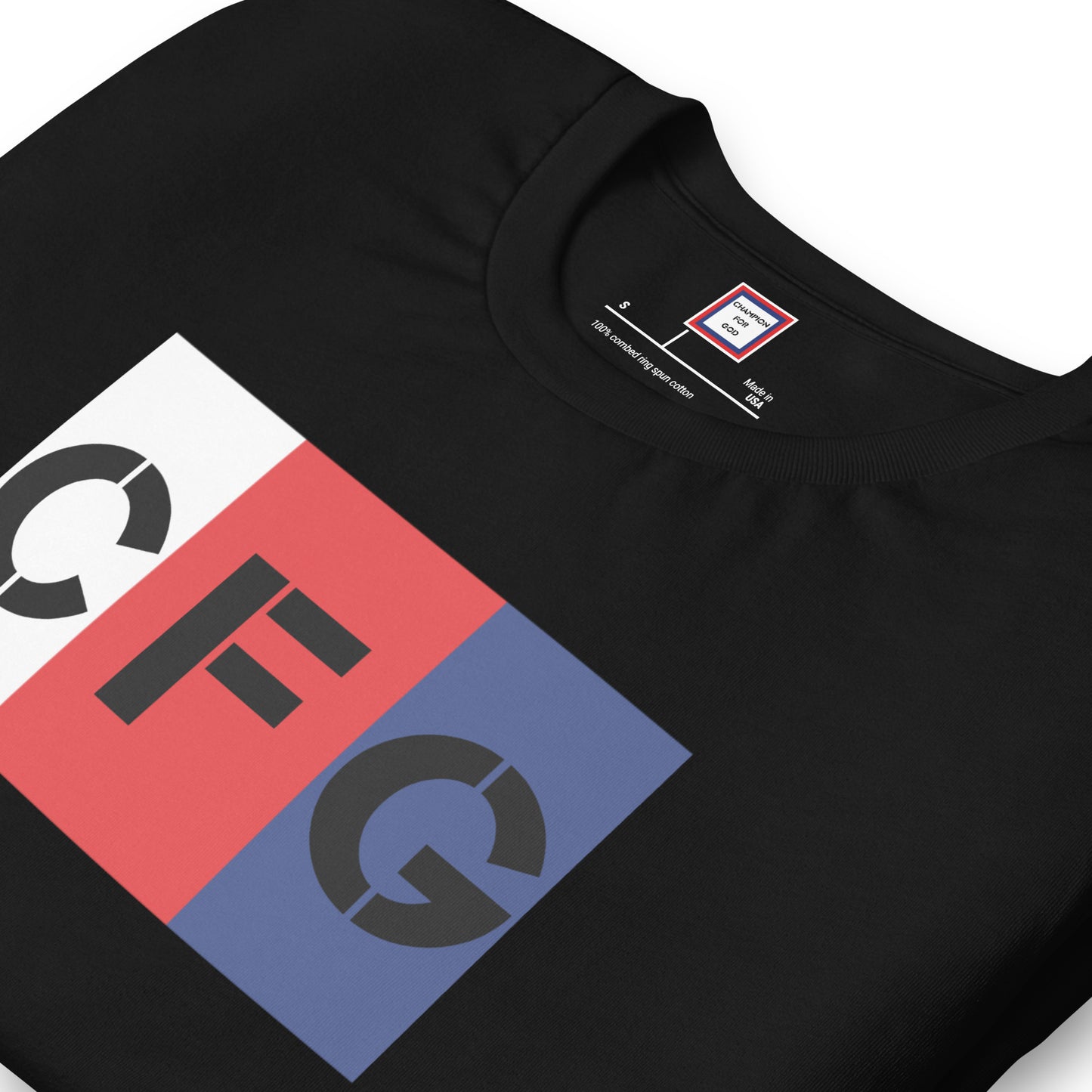 Champion For God - Staple T-Shirt (Logo)