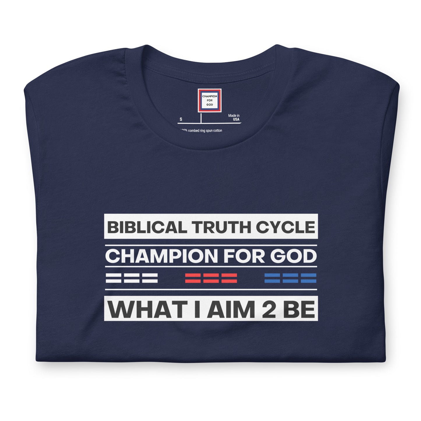 Champion For God - Staple T-Shirt (W.I.A.2.B.)