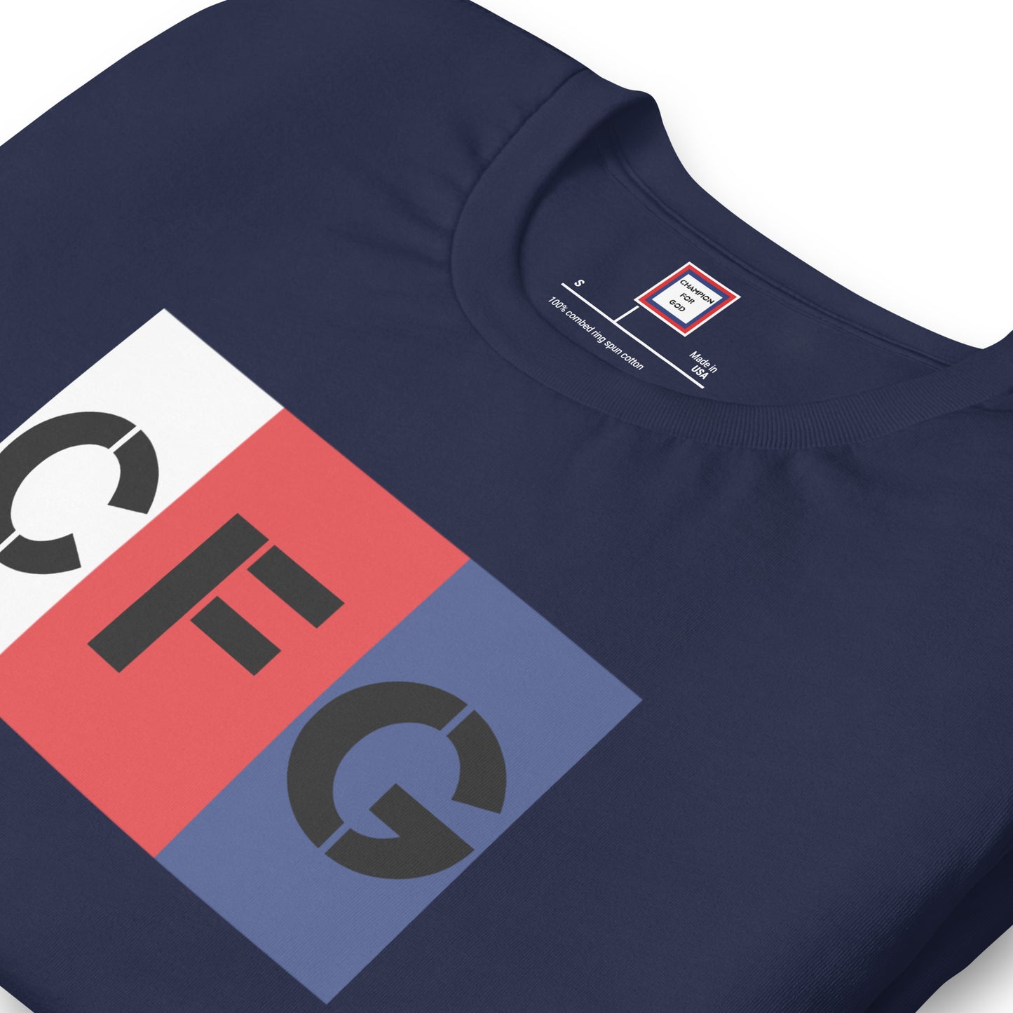 Champion For God - Staple T-Shirt (Logo)