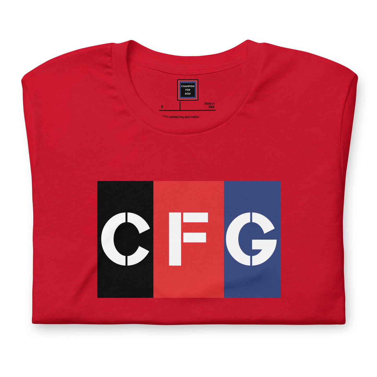 Champion For God - Staple T-Shirt (Logo)