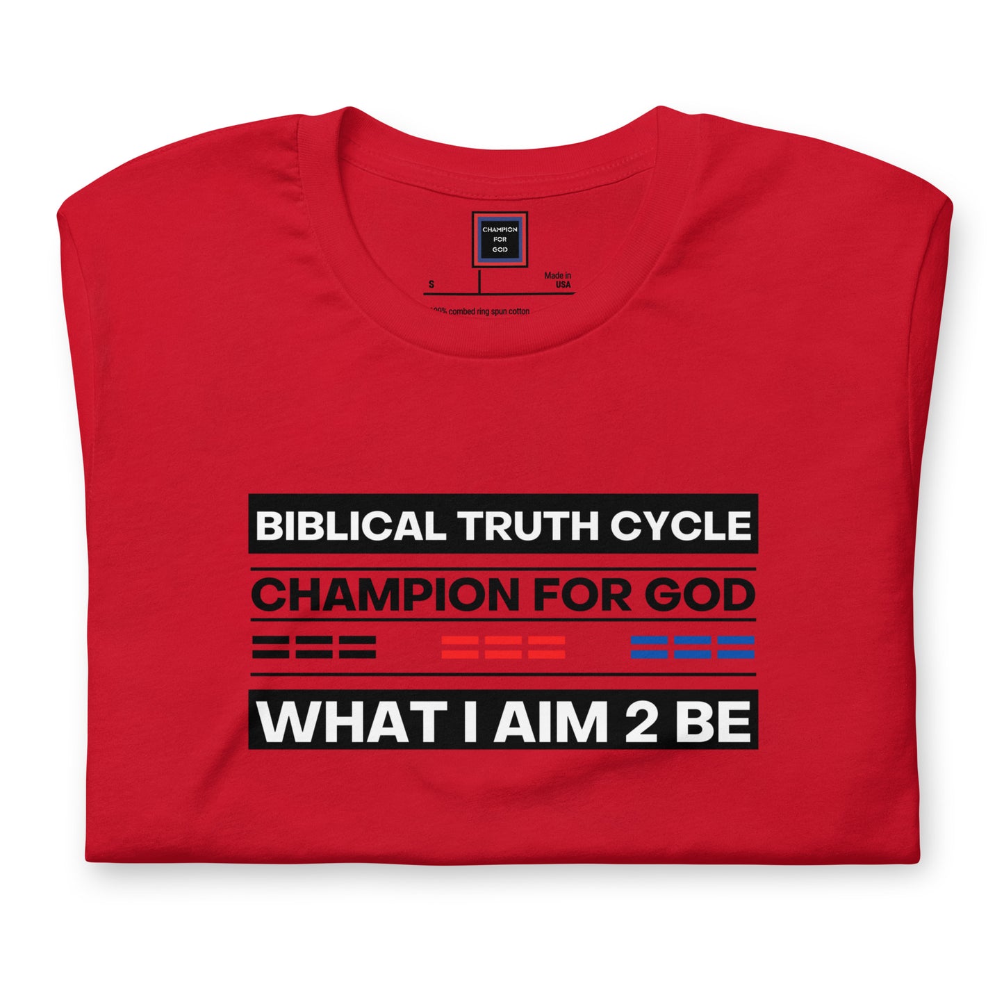 Champion For God - Staple T-Shirt (W.I.A.2.B.)