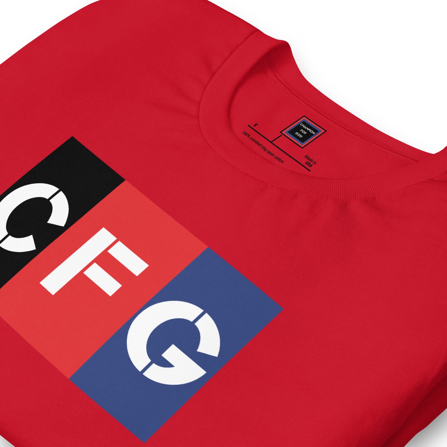 Champion For God - Staple T-Shirt (Logo)