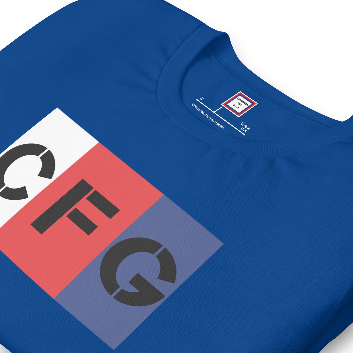 Champion For God - Staple T-Shirt (Logo)