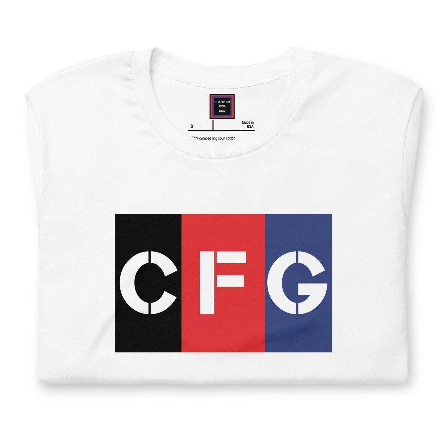 Champion For God - Staple T-Shirt (Logo)