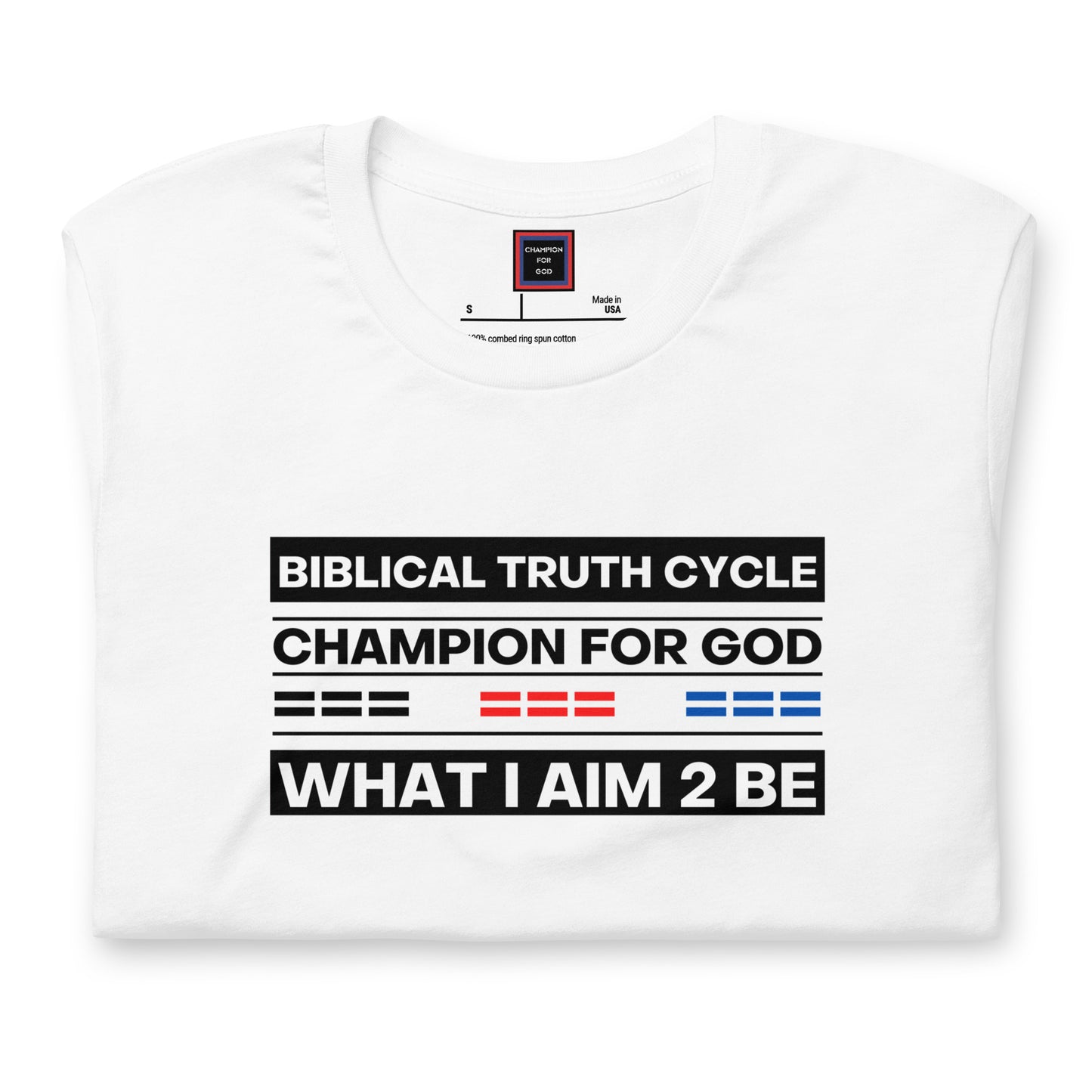 Champion For God - Staple T-Shirt (W.I.A.2.B.)