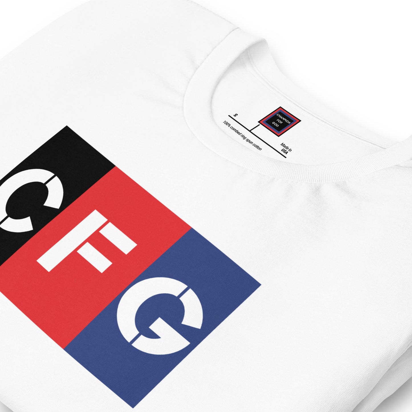 Champion For God - Staple T-Shirt (Logo)