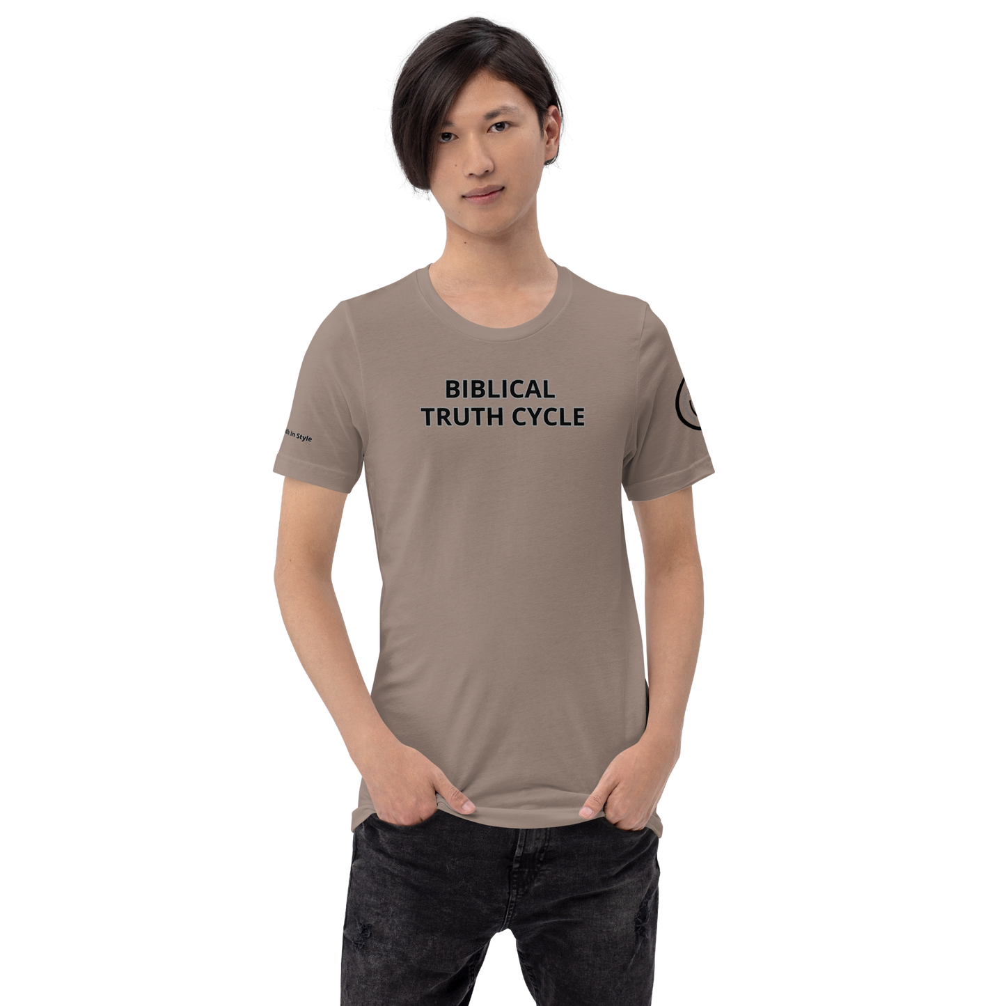 Biblical Truth Cycle - T-Shirt  (Jersey Style)