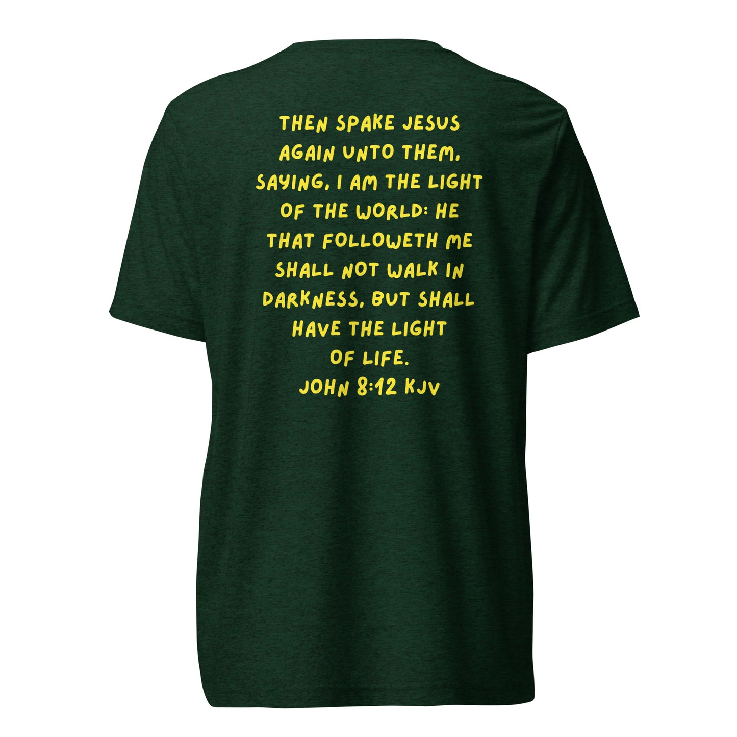 Biblical Truth Cycle - Short Sleeve T-Shirt (SRST-JOHN 8:12)