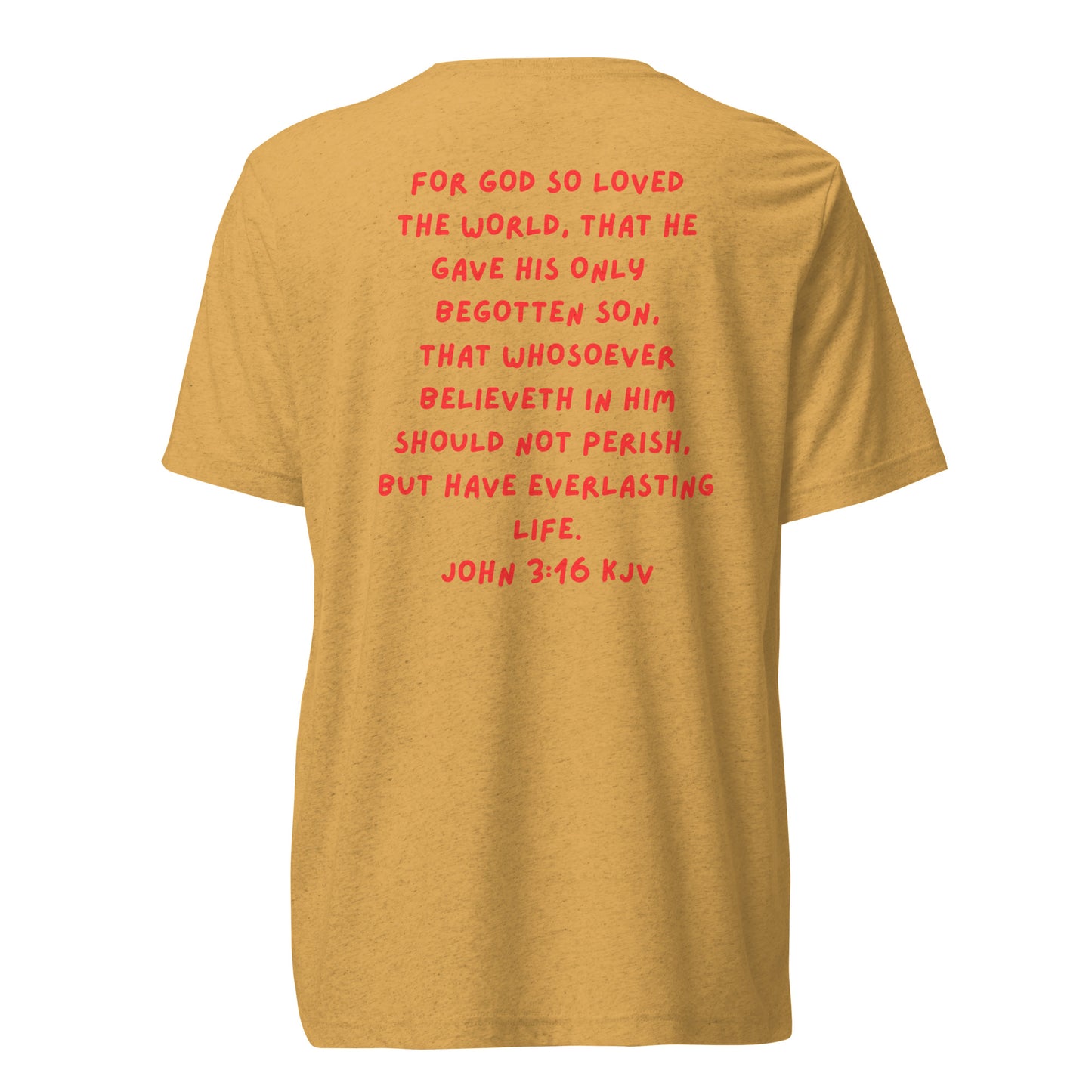 Biblical Truth Cycle - Short Sleeve T-Shirt  (SRST- JOHN 3:16)