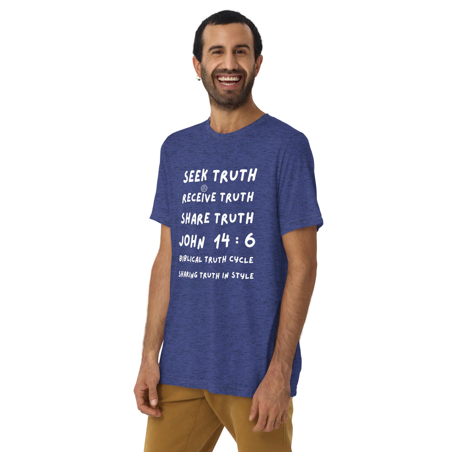 Biblical Truth Cycle - Short Sleeve T-Shirt (SRST-JOHN 14:6)