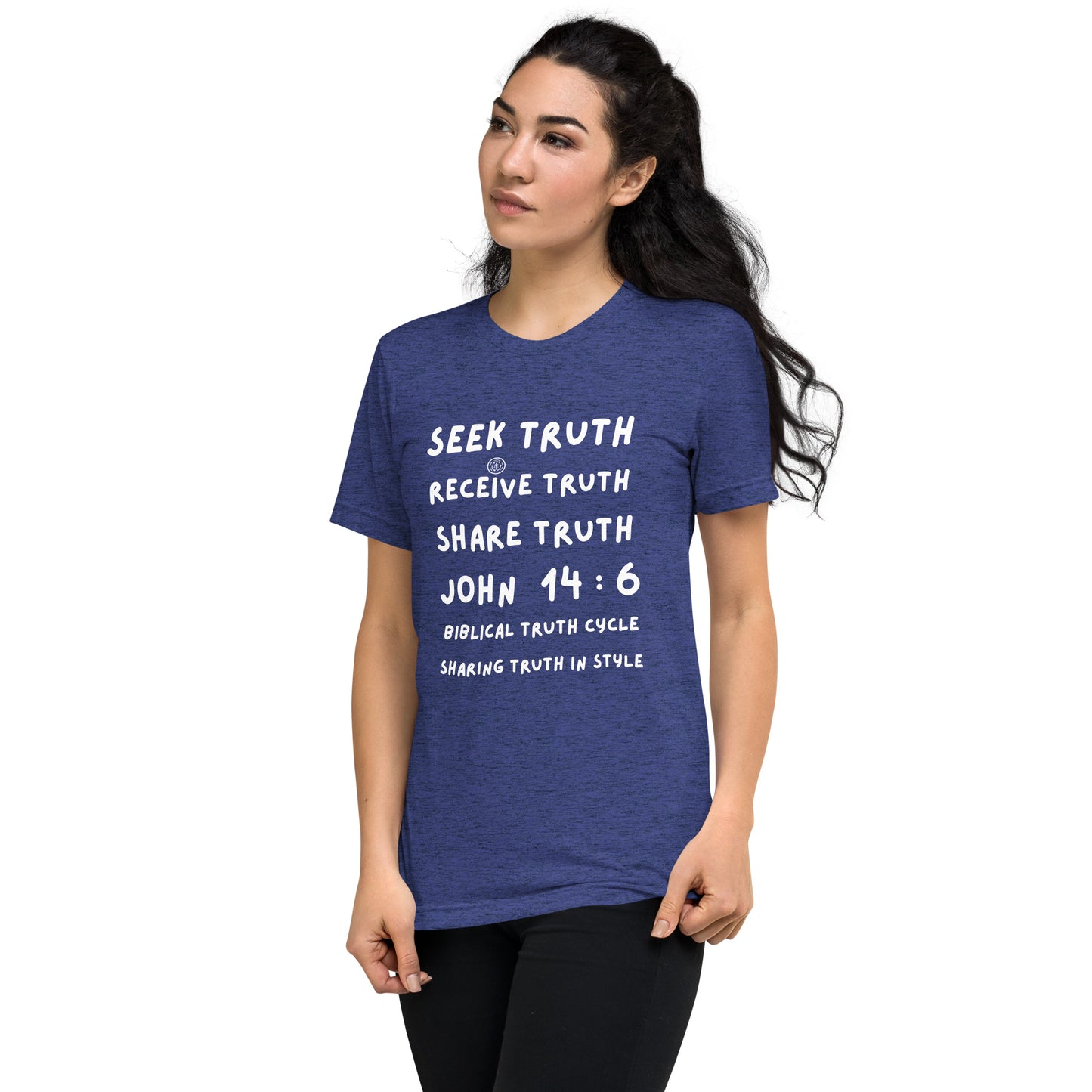 Biblical Truth Cycle - Short Sleeve T-Shirt (SRST-JOHN 14:6)