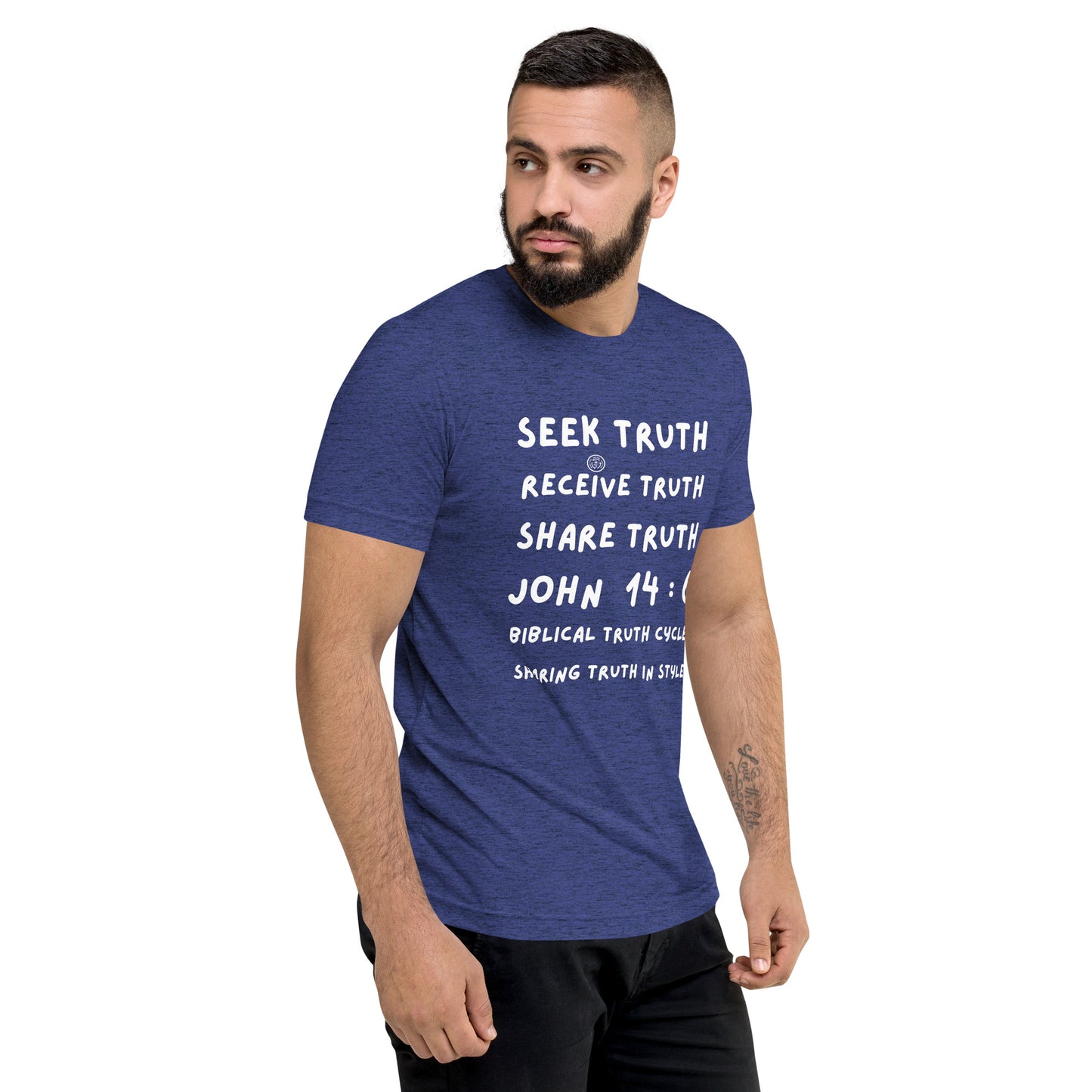 Biblical Truth Cycle - Short Sleeve T-Shirt (SRST-JOHN 14:6)