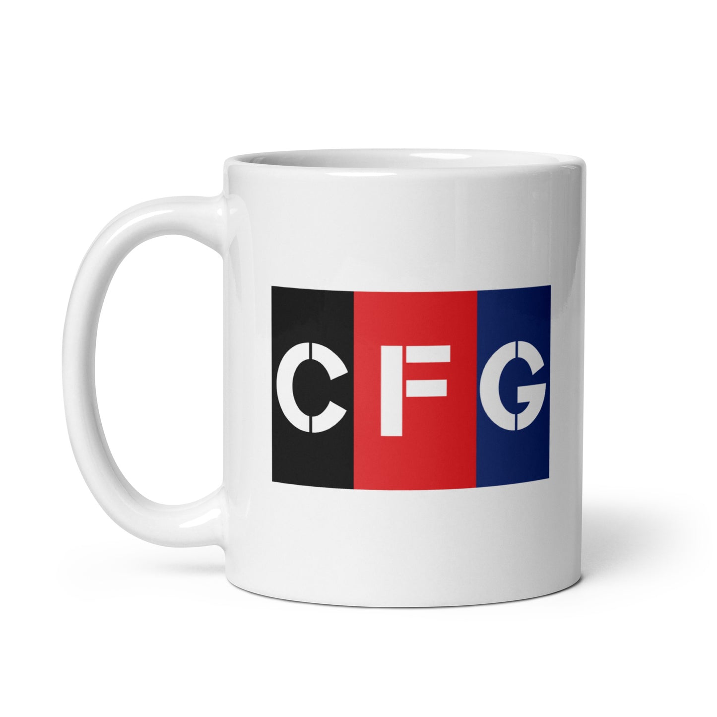 Champion For God - White Mug 11 oz (Logo)