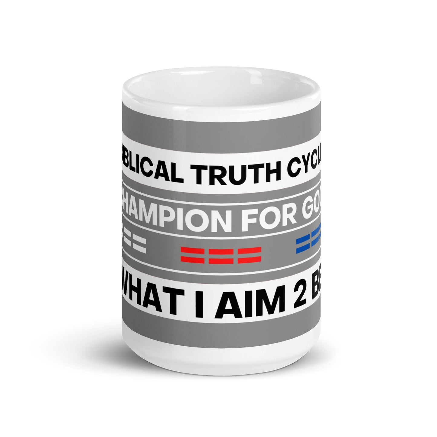 Champion For God - White Mug (15 oz)