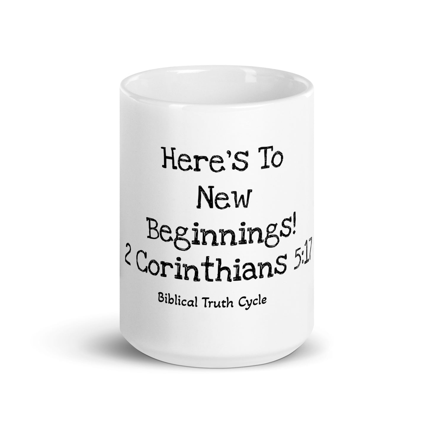 Biblical Truth Cycle - White Mug - (15 oz)