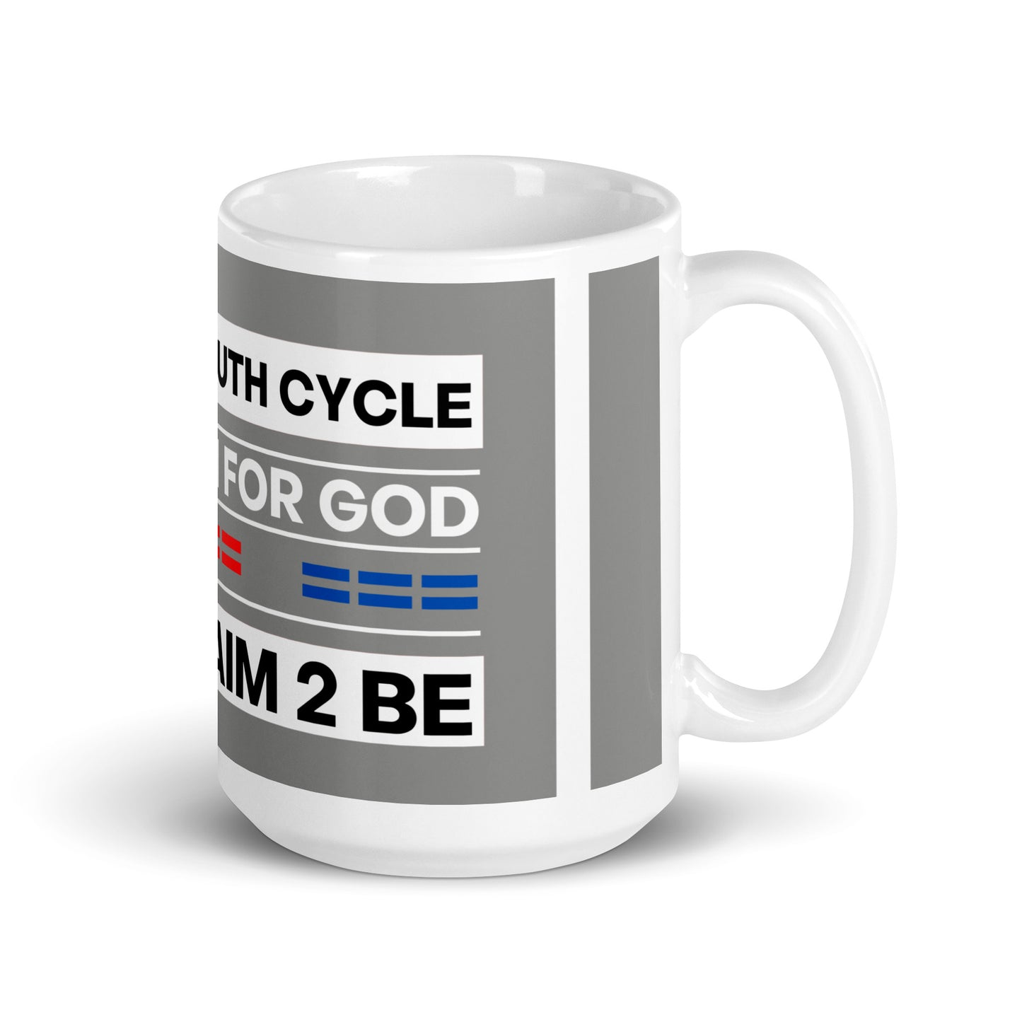 Champion For God - White Mug (15 oz)