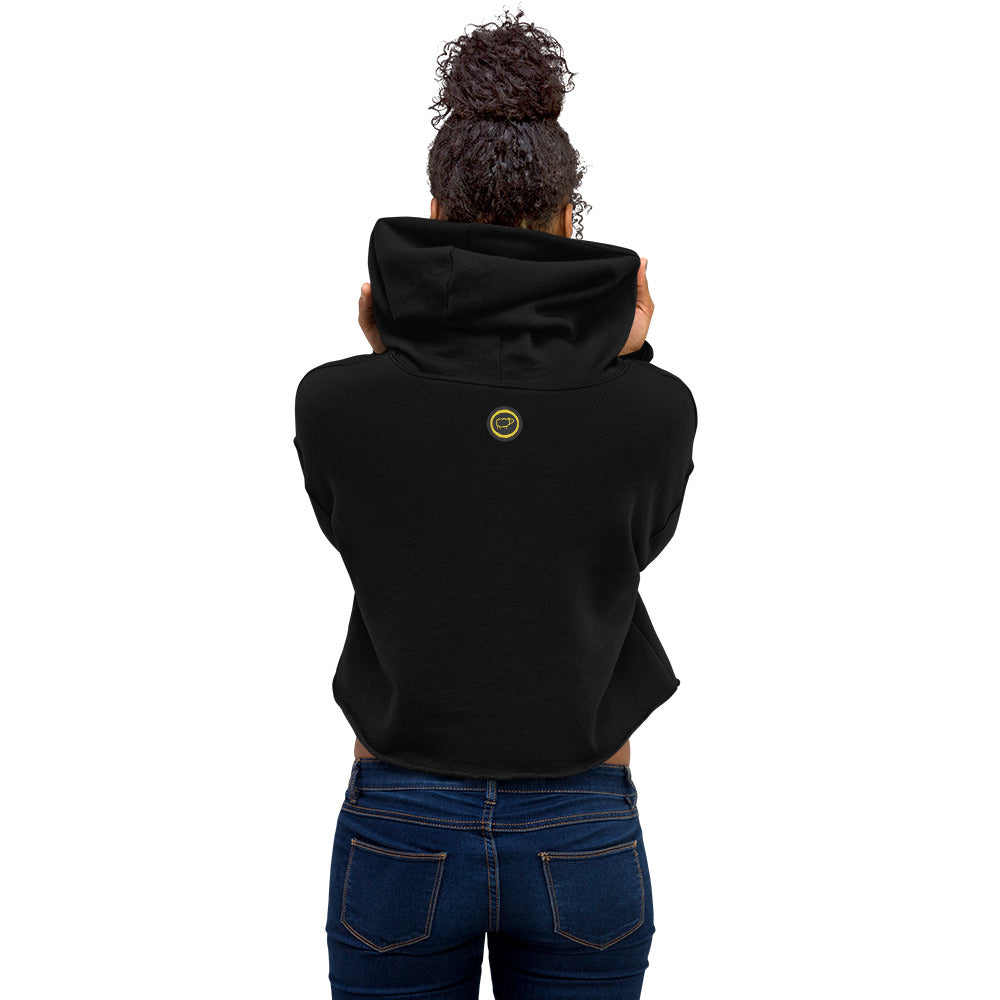 Sheep 23 - Crop Hoodie (Black Sheep 23)