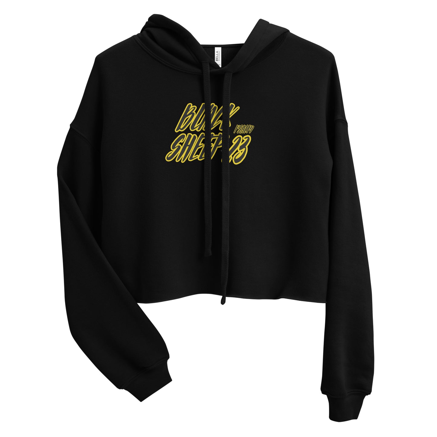 Sheep 23 - Crop Hoodie (Black Sheep 23)