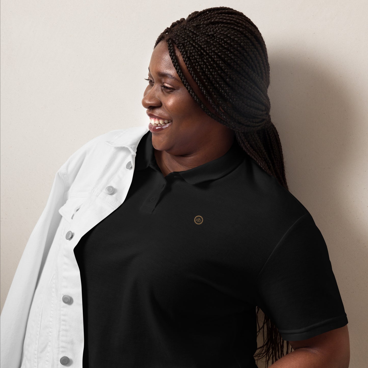 Biblical Truth Cycle - Women's Pique Polo Shirt  (Logo II)