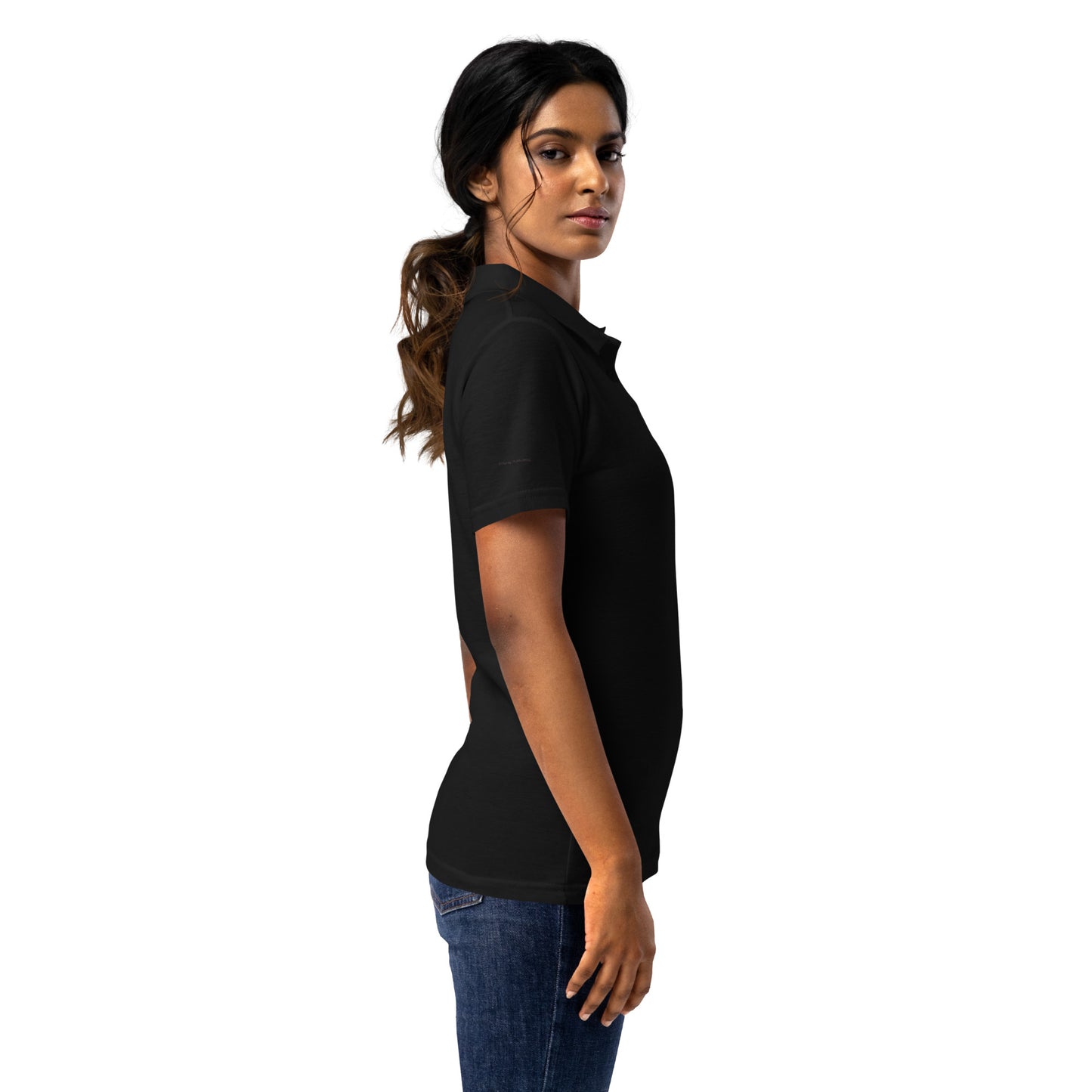 Biblical Truth Cycle - Women's Pique Polo Shirt  (Logo II)