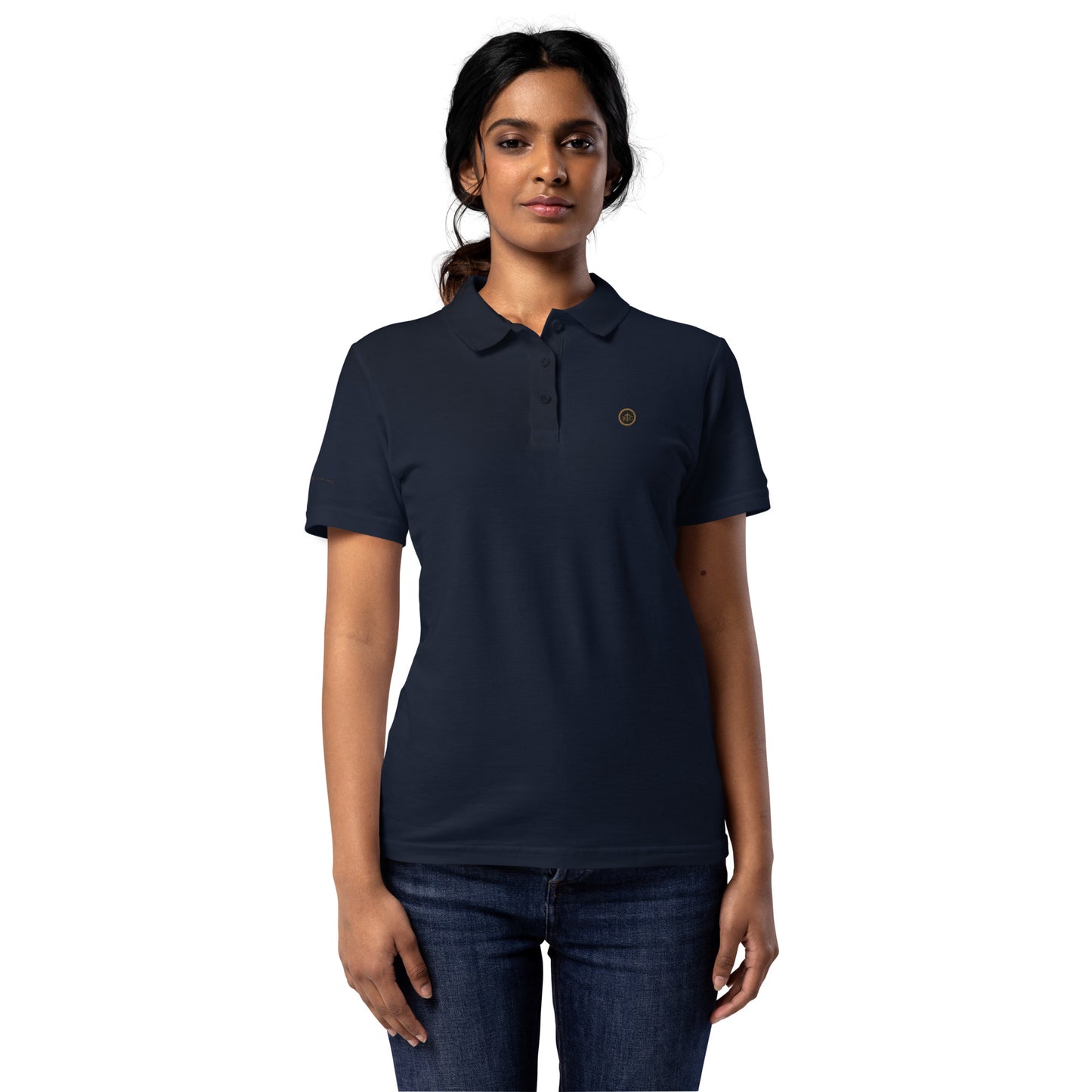 Biblical Truth Cycle - Women's Pique Polo Shirt  (Logo II)