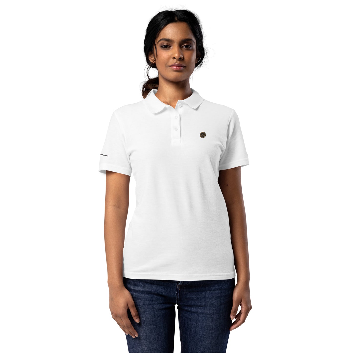 Biblical Truth Cycle - Women's Pique Polo Shirt  (Logo II)