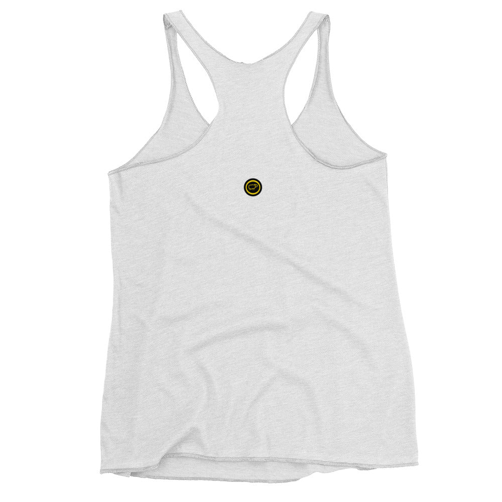 Sheep 23 - Ladies Racerback Tank Top (Black Sheep)