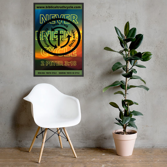 Biblical Truth Cycle - Framed Poster