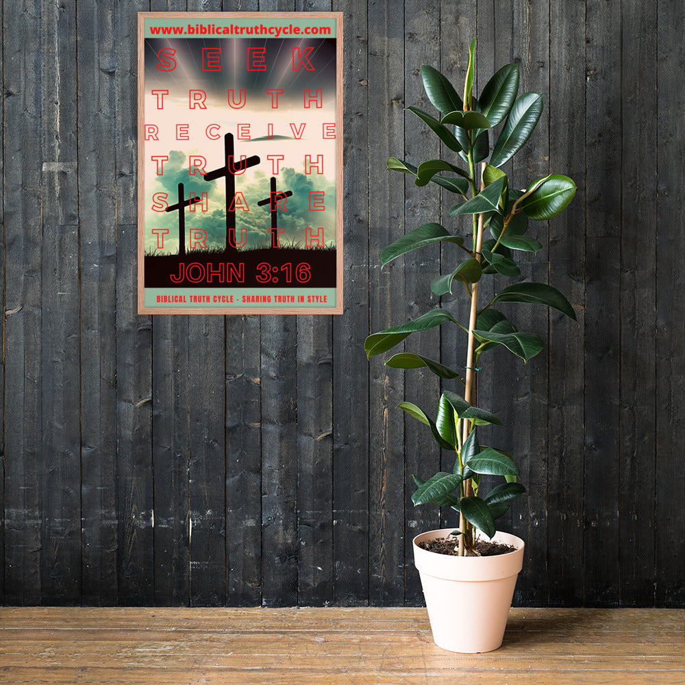 Biblical Truth Cycle - Framed Poster