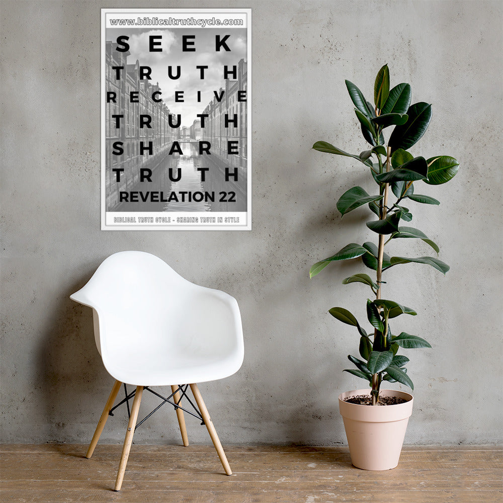 Biblical Truth Cycle - Framed Poster