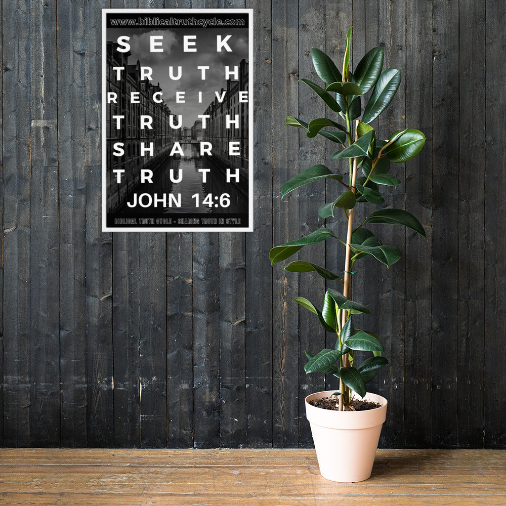 Biblical Truth Cycle - Framed Poster