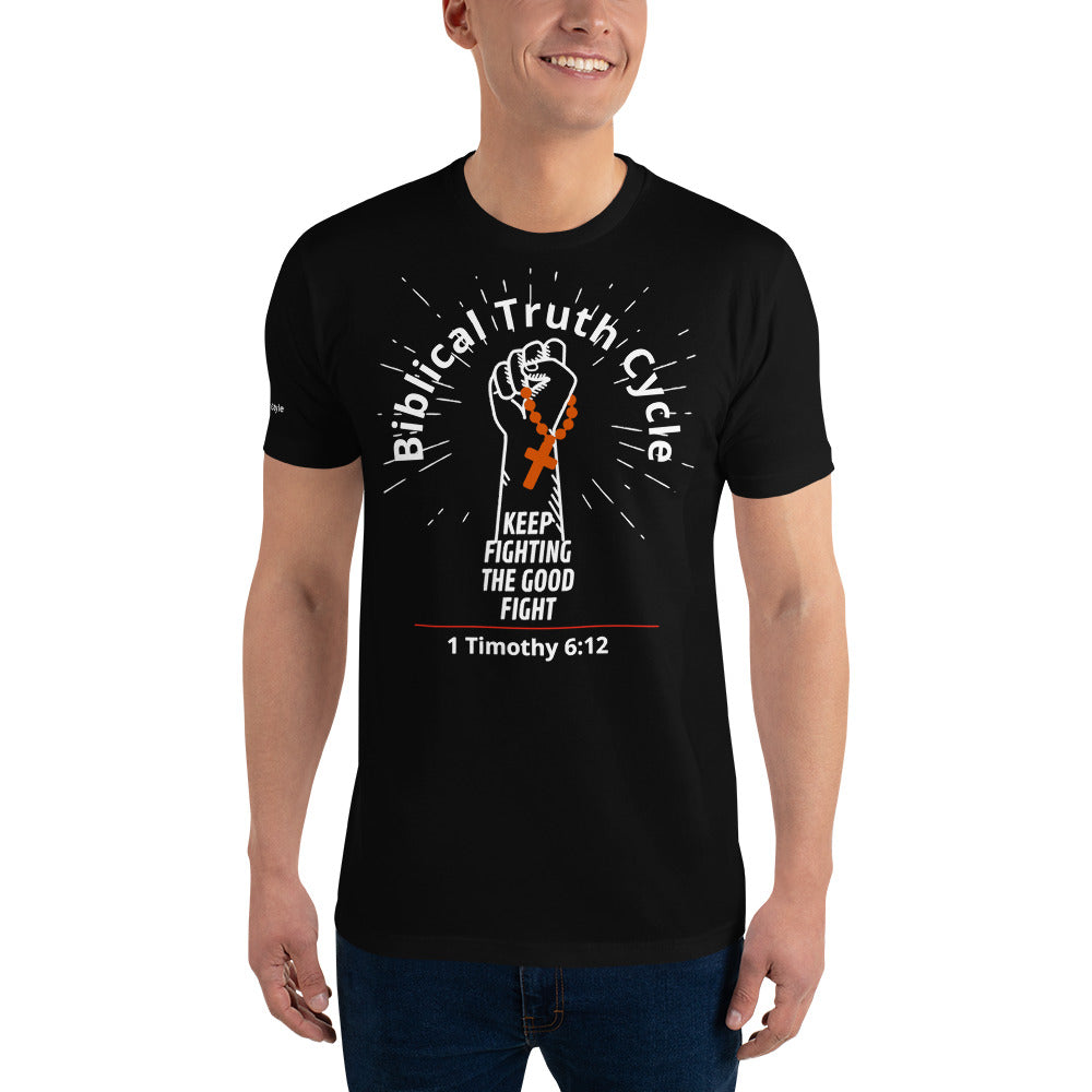 Biblical Truth Cycle -T-Shirt (The Good Fight)