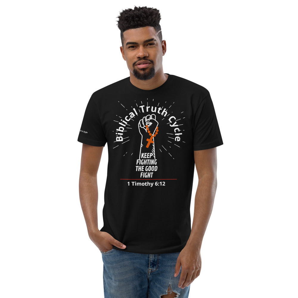 Biblical Truth Cycle -T-Shirt (The Good Fight)