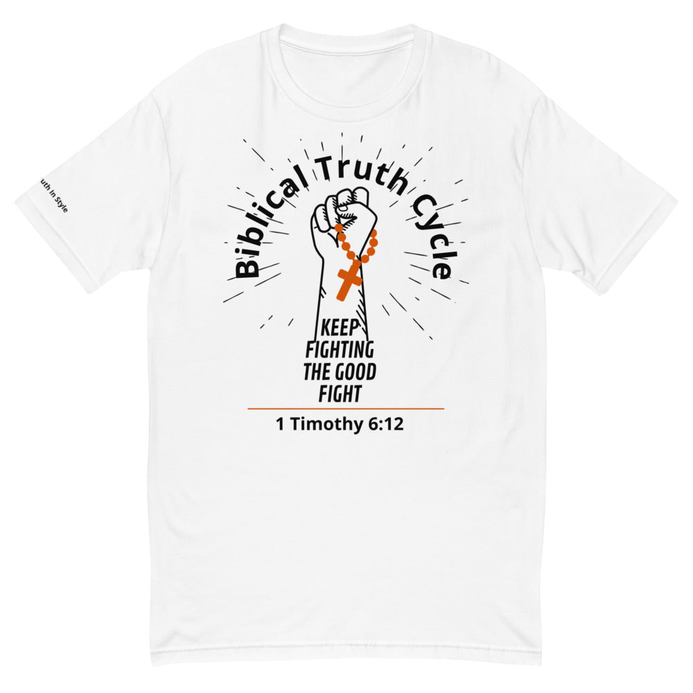 Biblical Truth Cycle - T-Shirt (The Good Fight)