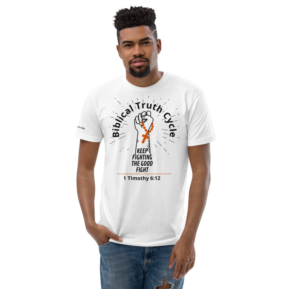 Biblical Truth Cycle - T-Shirt (The Good Fight)