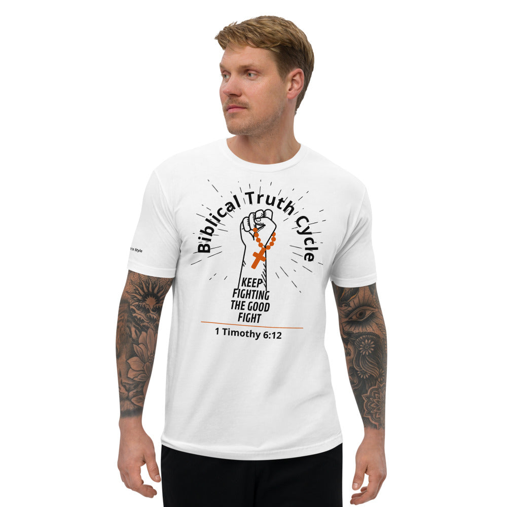 Biblical Truth Cycle - T-Shirt (The Good Fight)