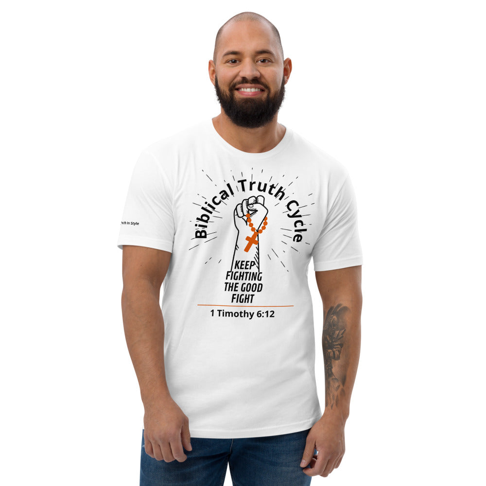 Biblical Truth Cycle - T-Shirt (The Good Fight)