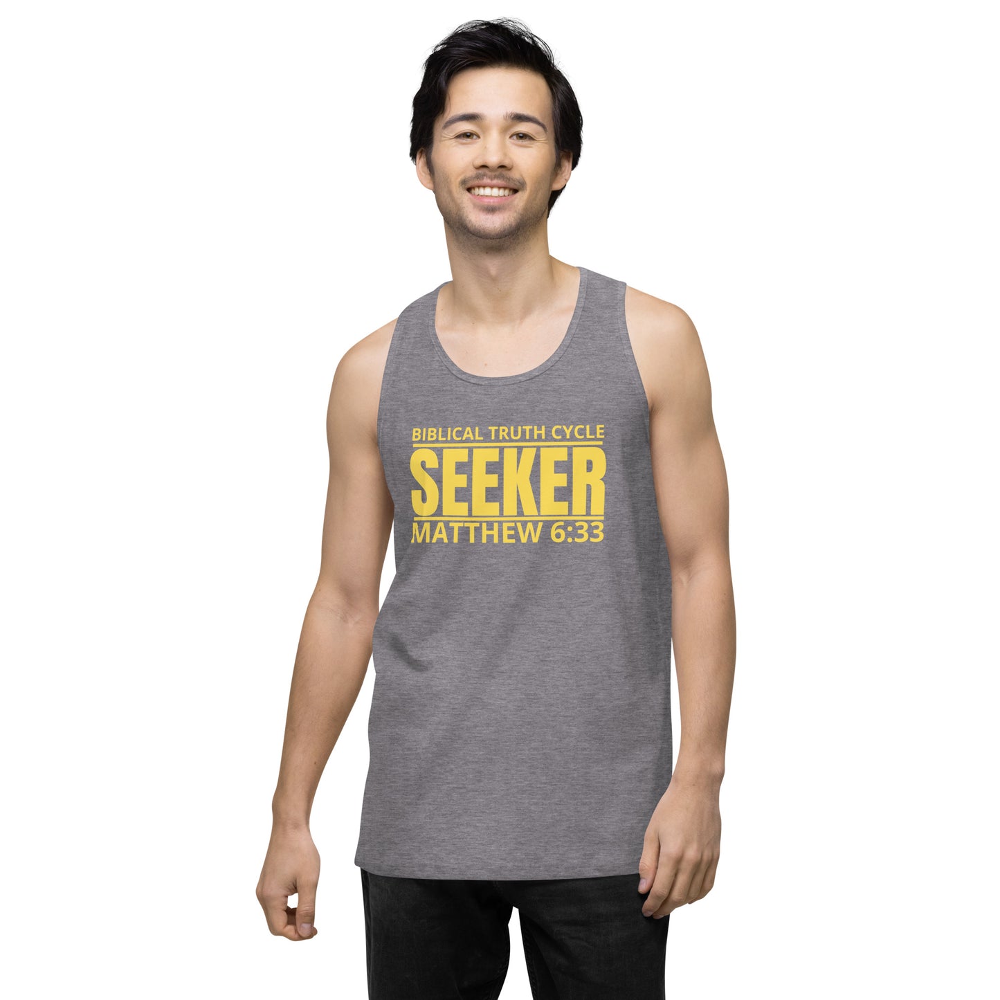 Biblical Truth Cycle - Premium Tank Top (Seeker)