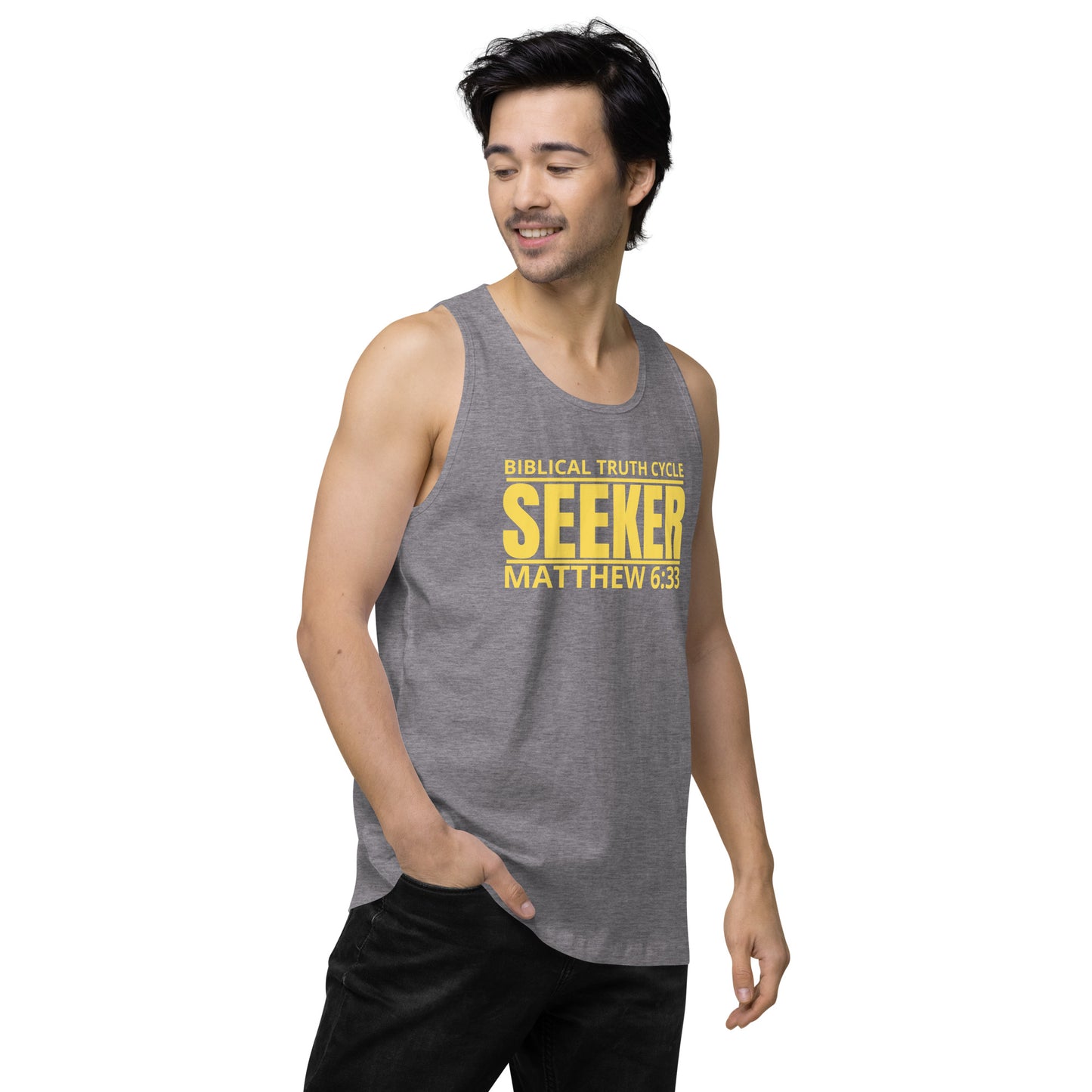 Biblical Truth Cycle - Premium Tank Top (Seeker)