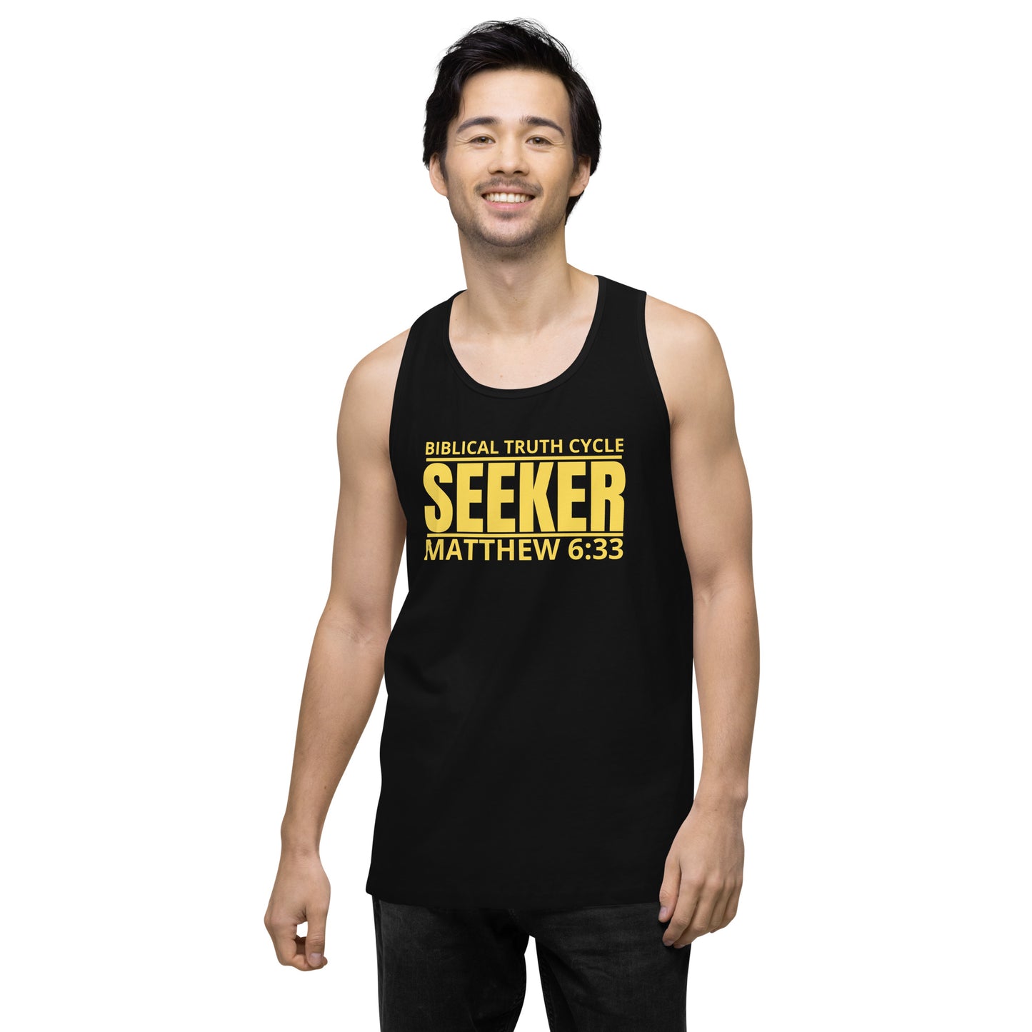 Biblical Truth Cycle - Premium Tank Top (Seeker)